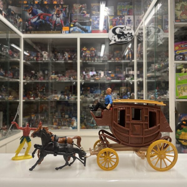 ISAS Soldatini  FAR WEST Cowboys Diligenza - scala 1/32