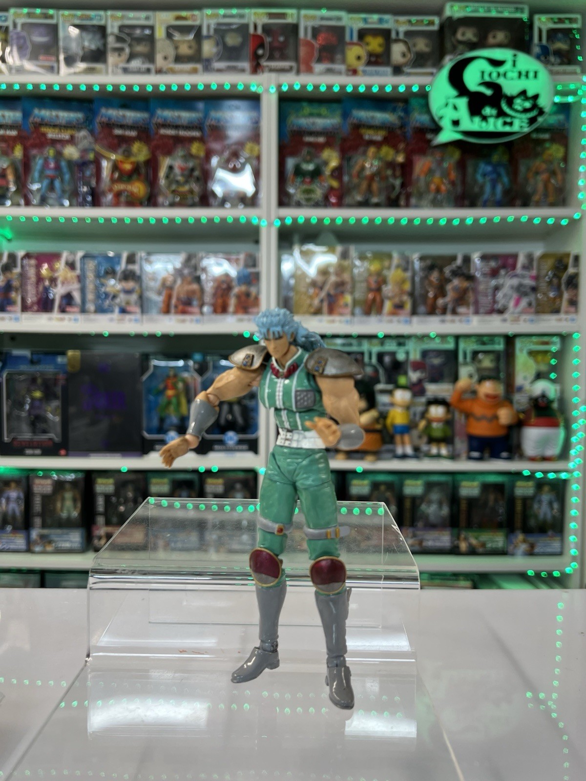 Kaiyodo Revoltech Revolution N.009 REI  Hokuto No Ken Loose Custom Color