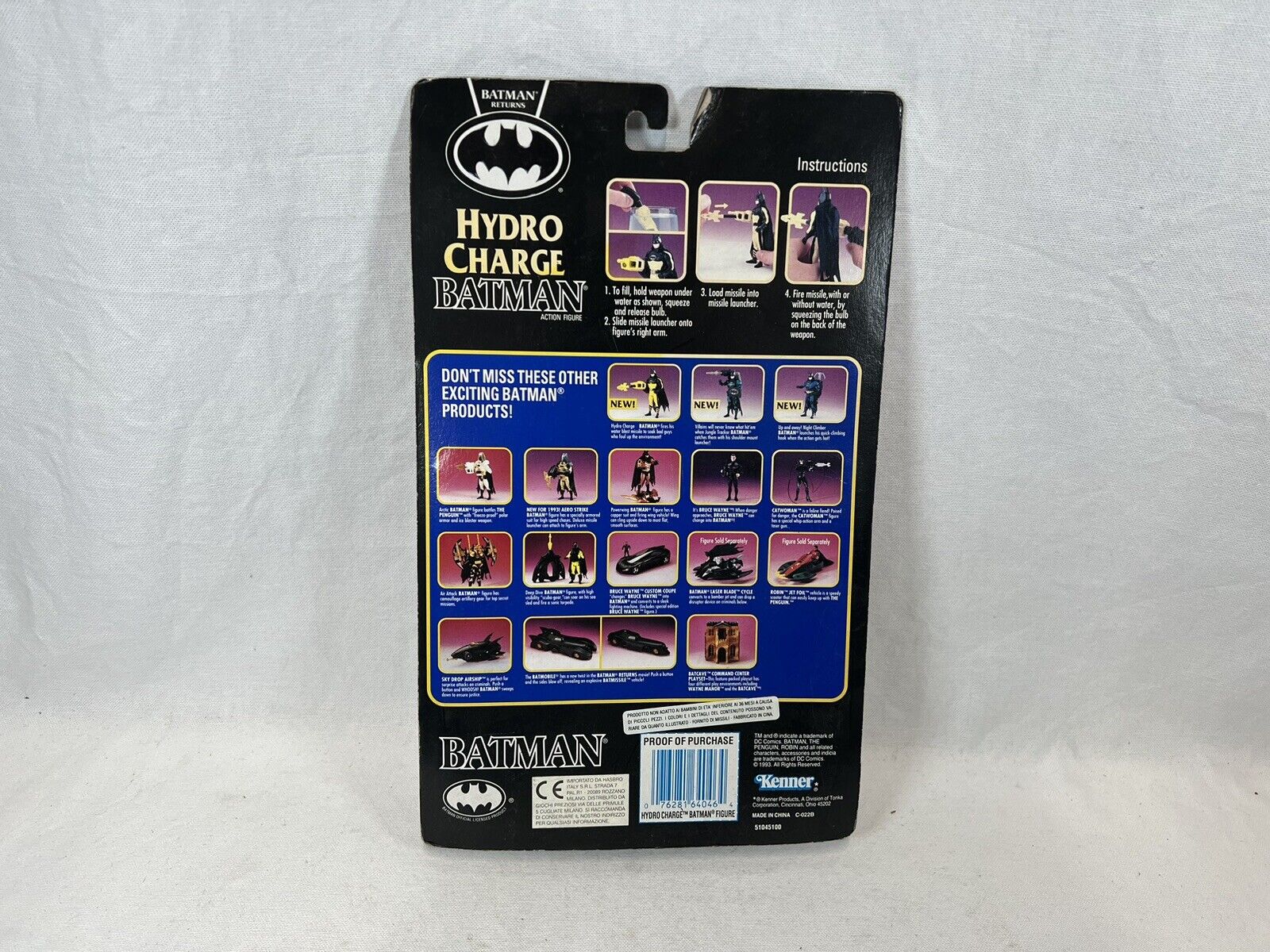 Kenner Batman Returns - Hydro Charge Batman Moc - immagine 4