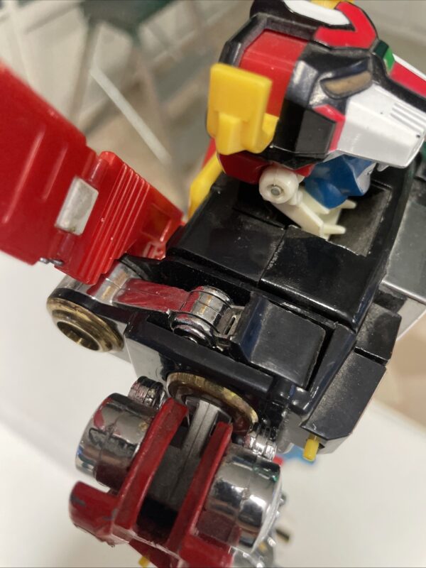 LIONBOT Voltron Deluxe DX trasformabile Vintage Die Cast 28 Cm Golion - immagine 7