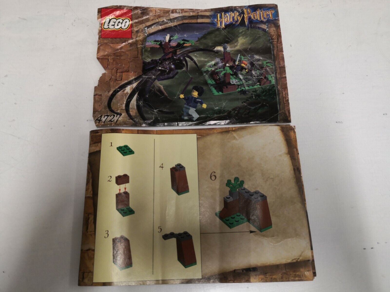Lego-4727-Harry-Potter-Aragog-nella-Foresta-Proibita-manuale-strappato-134294800353-4