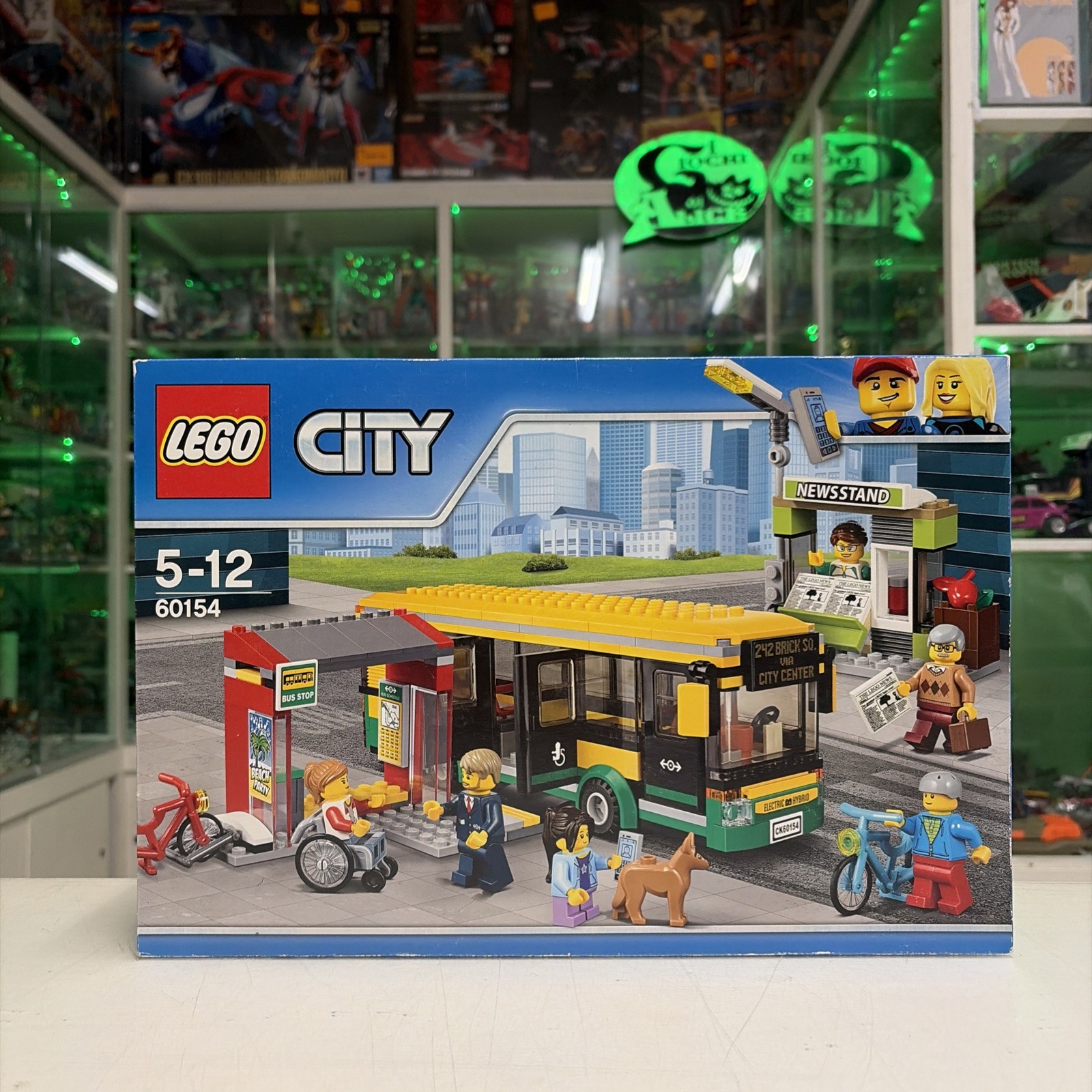 Lego 60154 - City - Bus Station NUOVO