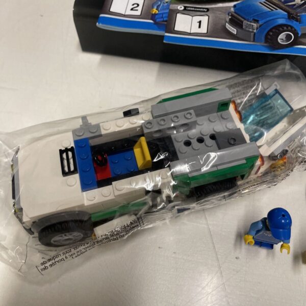 Lego CITY 60081 Town Citta' - Pickup Tow Track - Come NUOVO - immagine 4