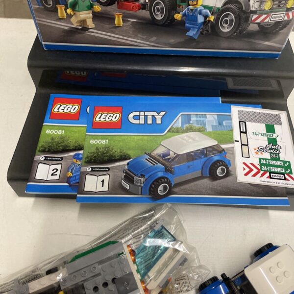 Lego CITY 60081 Town Citta' - Pickup Tow Track - Come NUOVO - immagine 6