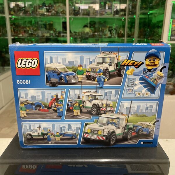 Lego CITY 60081 Town Citta' - Pickup Tow Track - Come NUOVO - immagine 7