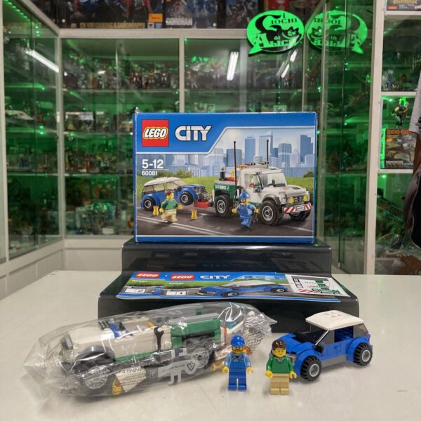 Lego CITY 60081 Town Citta' - Pickup Tow Track - Come NUOVO