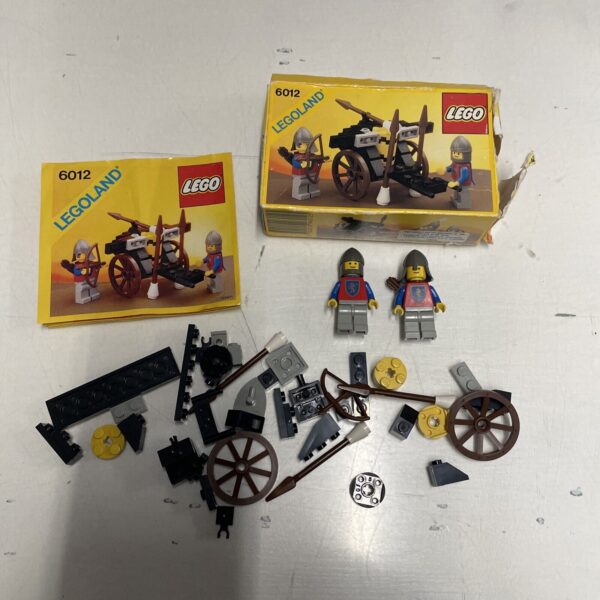 Lego Legoland 6012 VINTAGE 1986 con Istruzioni Castle: Viking Voyager