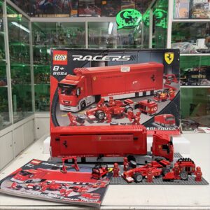 Lego Racers  - 8654 Scuderia Ferrari Truck  - Completo
