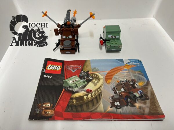 Lego Serie Disney Cars - Set 9483 Agent Mater’s Escape