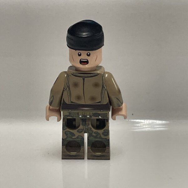 Lego VALIANT BRICKS Minifigure - Carrista Tank Pilot SS -  Military WWII - immagine 5