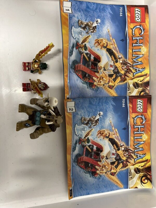 Lego serie Chima Set 70144 Laval’s Fire Lion Completo - immagine 4