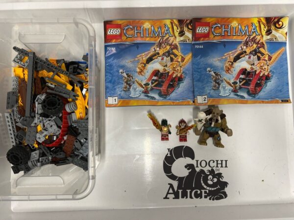 Lego serie Chima Set 70144 Laval’s Fire Lion Completo