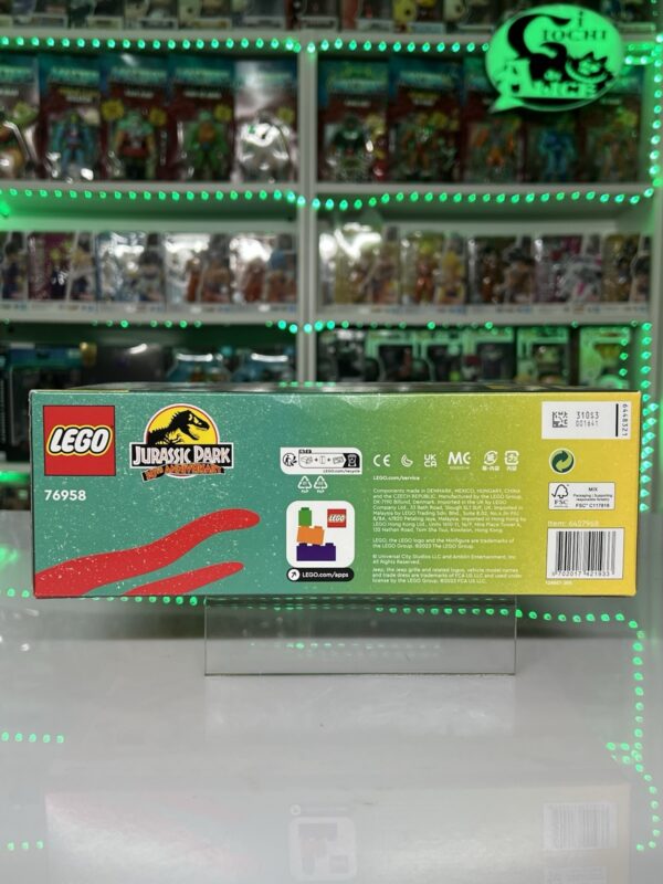 Lego serie Jurassic Park 30th Anniversary Set 76958 - Dilophosaurus Ambush - immagine 4
