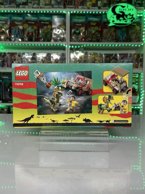 Lego serie Jurassic Park 30th Anniversary Set 76958 - Dilophosaurus Ambush - immagine 5