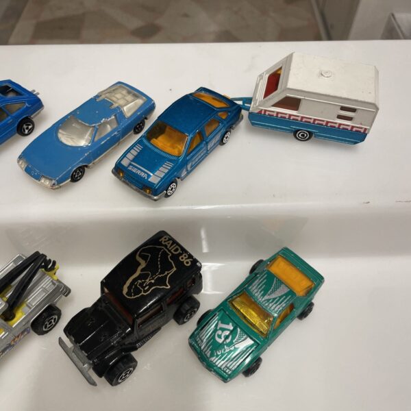 Lotto  Majorette 9 modelli Rulotte 2 Cavali Jeep  1/55 - immagine 4