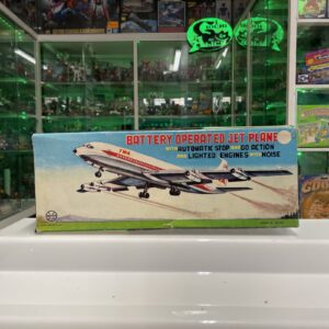 MARX - Battery operated JET PLANE - TWA Tin Toys Vintage