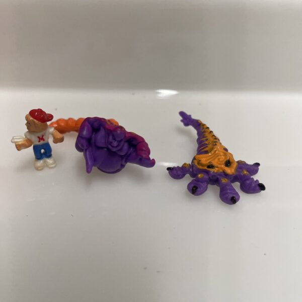 MATTEL - Mighty Max  - Lashes Lizard  1994 Bluebirds Toys COMPLETO 100% - immagine 5