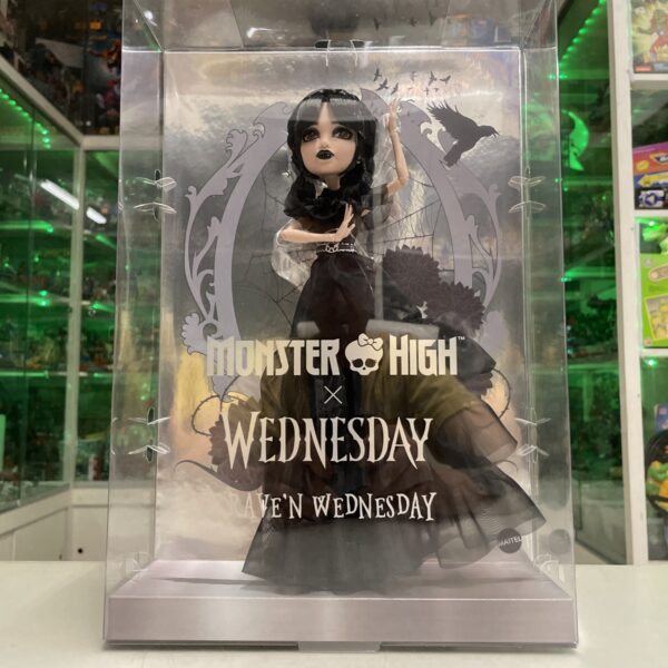 MATTEL Monster High - WEDNESDAY - Rave'n Wednesday  - DA ITALIA - immagine 7