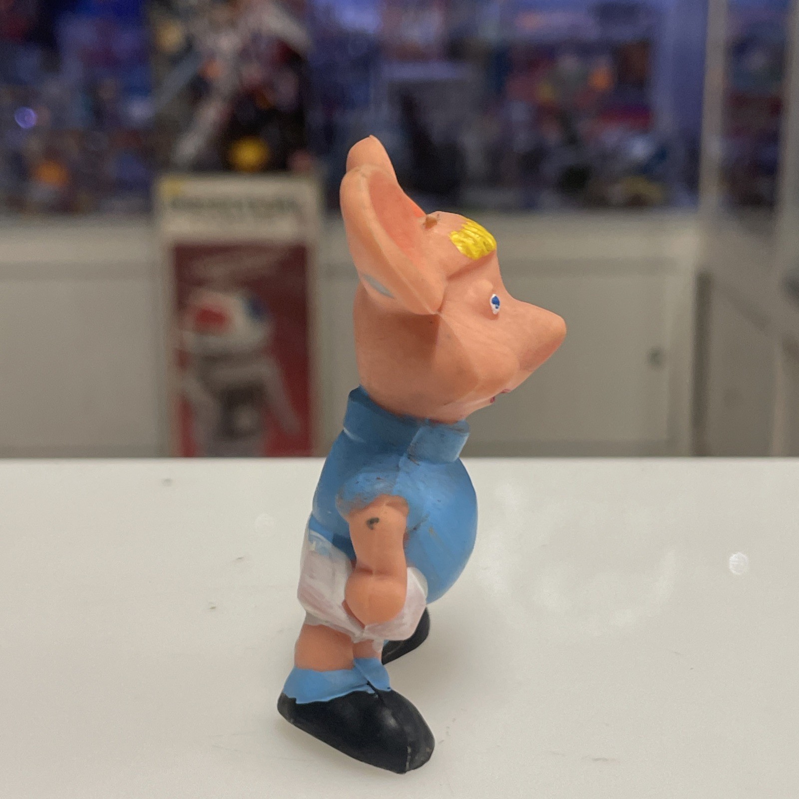 Maria Perego TOPO GIGIO Italia Calcio Maglia sportiva Gomma Vintage - immagine 6