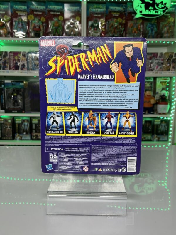 Marvel Legends Comics Ver. - Serie Spider - Man - Hammerhead - immagine 4