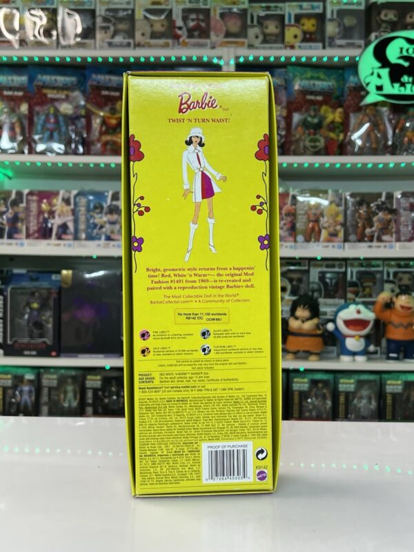 Mattel Barbie - Gold Label - Twist N Turn Waist Reproduction 2007 Brunette - immagine 7