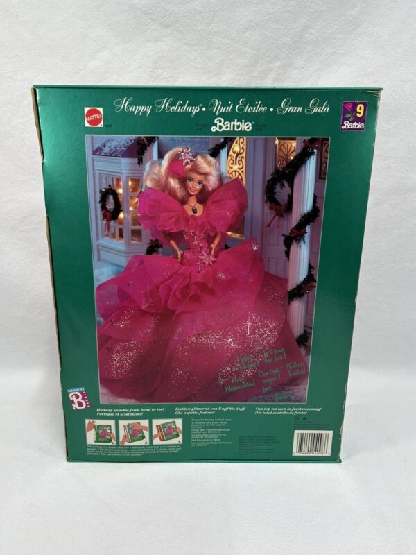 Mattel Barbie vintage 1991 Holiday Festa Di Stelle Special Edition Gran Gala - immagine 4