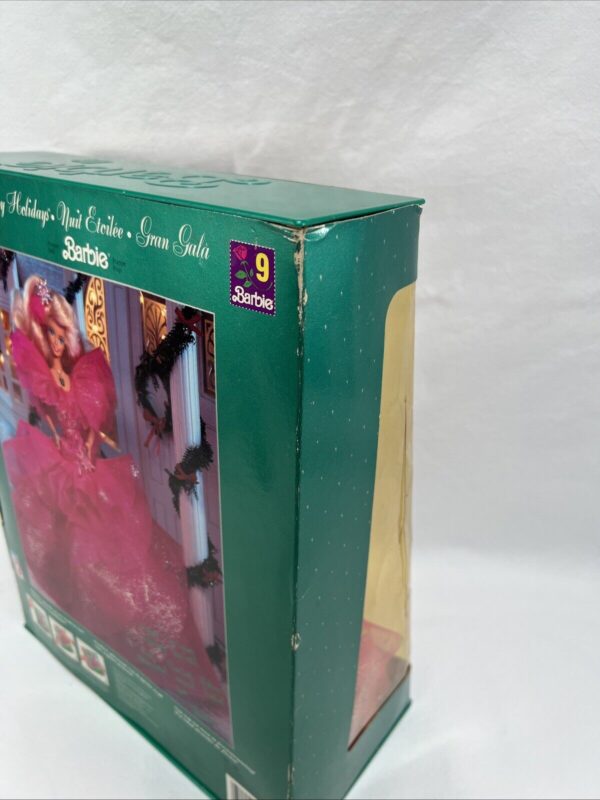 Mattel Barbie vintage 1991 Holiday Festa Di Stelle Special Edition Gran Gala - immagine 10