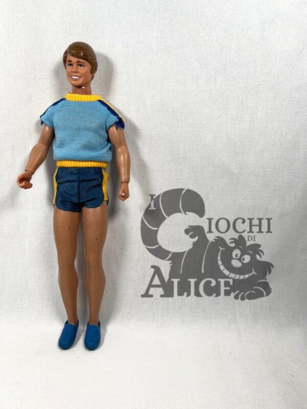 Mattel Barbie vintage Ken Serie All Star Con Outfit Originale Anni 80