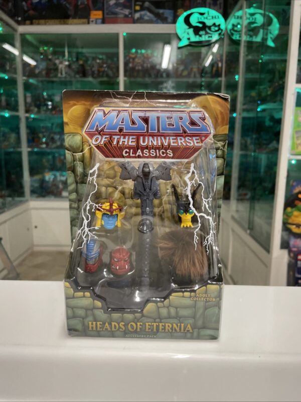 Mattel  HEADS OF ETERNIA  Matticollector MOTUC Masters of the Universe NUOVO - immagine 5