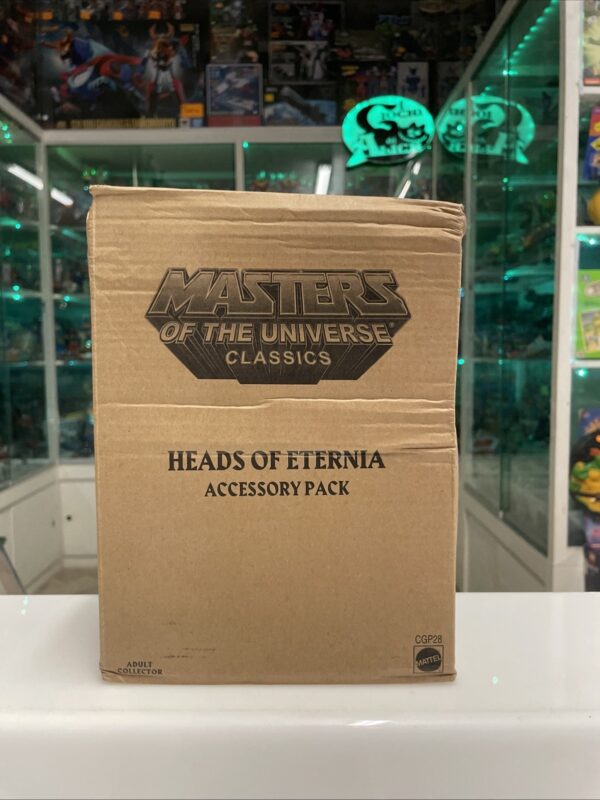 Mattel  HEADS OF ETERNIA  Matticollector MOTUC Masters of the Universe NUOVO