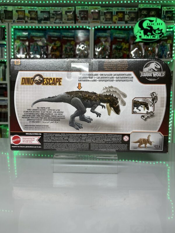 Mattel - JURASSIC WORLD Dino Escape - Carchadontosaurus - immagine 3