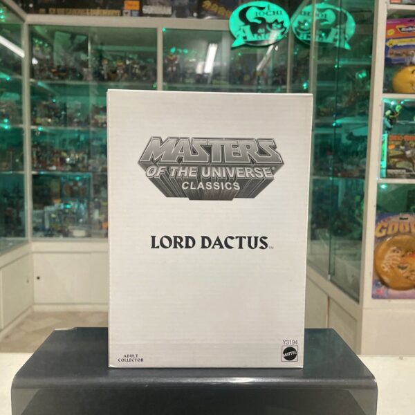 Mattel LORD DACTUS Matticollector MOTUC Masters of the Universe Classic NUOVO