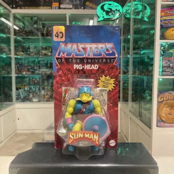 Mattel  Masters Of The Universe Origins Pig-Head SUN-MAN  MOTU