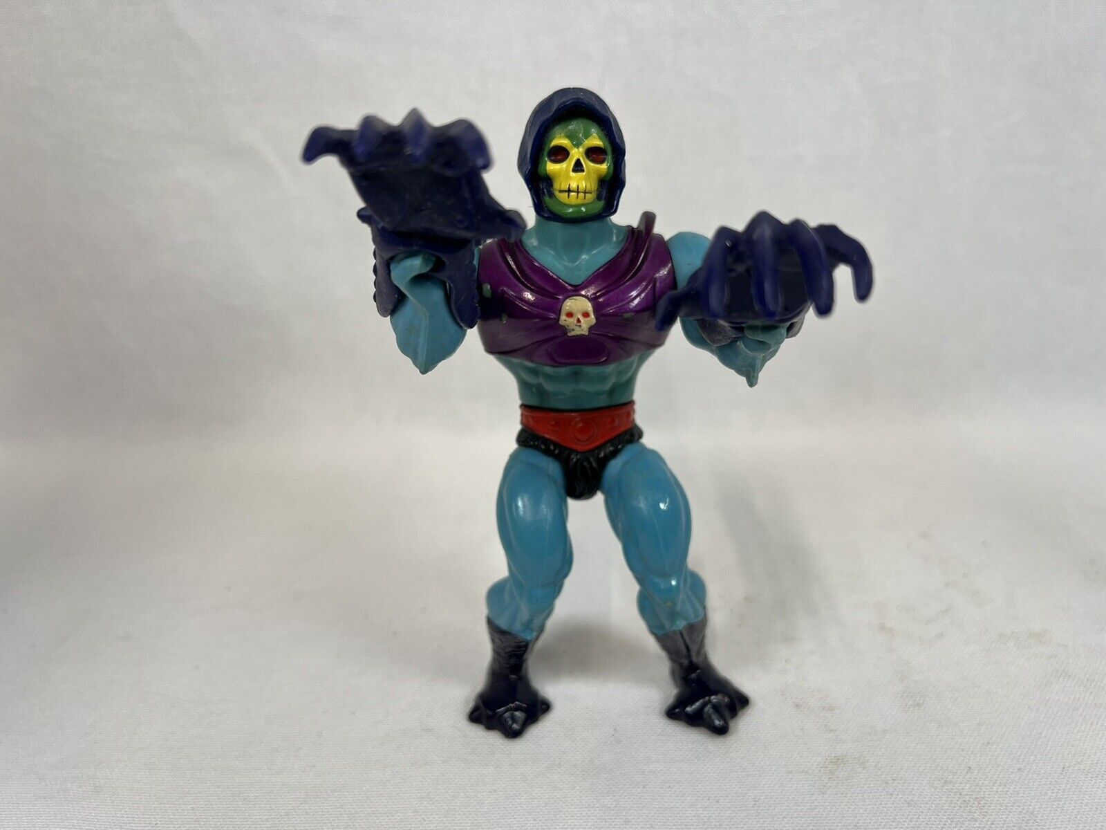 Mattel Masters of the universe motu vintage Terror Claus Skeletor 1985 Malaysia - immagine 3