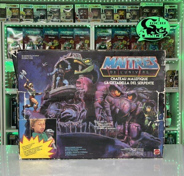 Mattel Masters of the universe vintage Snake Mountain La Cittadella Del Serpente