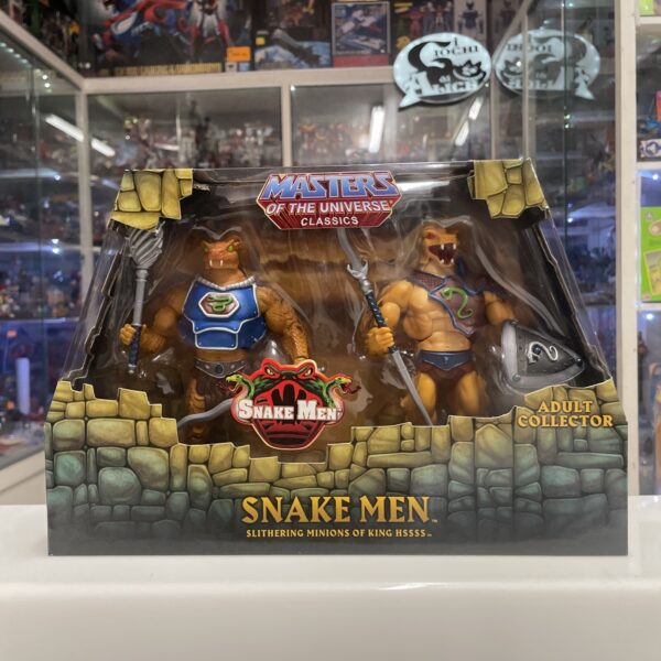 Mattel SNAKE MEN Super 7 MOTUC Masters of the Universe Classic NUOVO - immagine 4