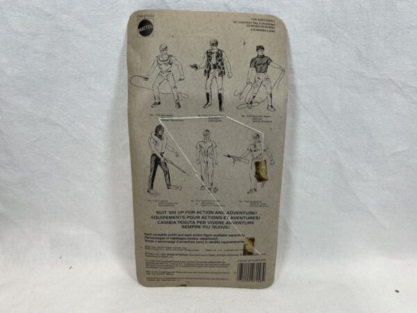 Mattel Serie Big Jim - Outfit - Guardia Del Corpo Bodyguard Set . 7158 Nuovo Moc - immagine 4