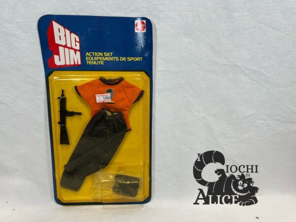 Mattel Serie Big Jim - Outfit - Guardia Del Corpo Bodyguard Set . 7158 Nuovo Moc