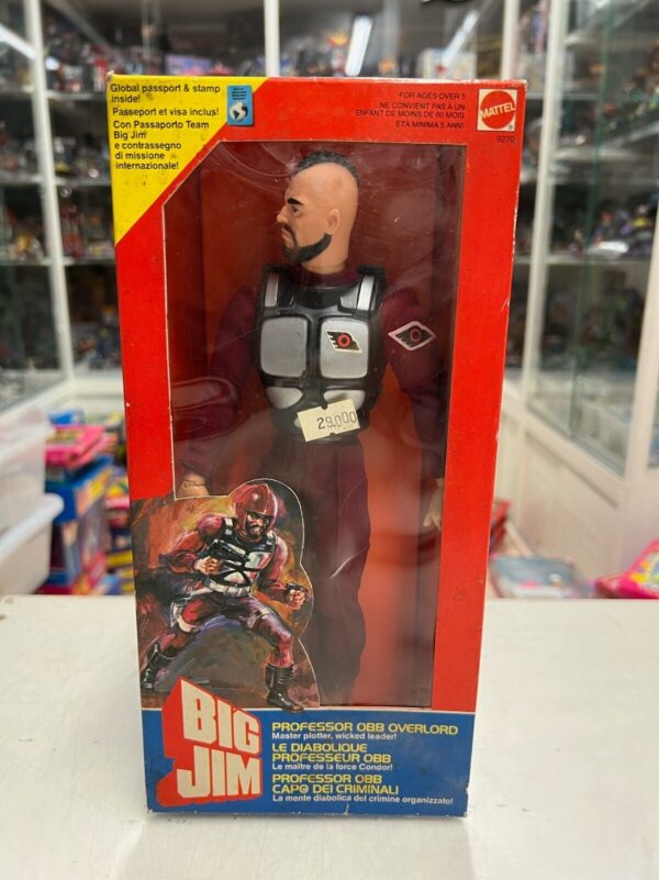 Mattel Serie Big Jim Professor Obb overlord