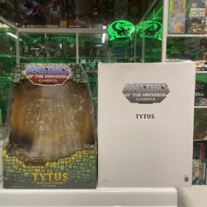 Mattel Tytus MOTUC Masters of the Universe Classic  Solo BOX + Brown Box- Usate