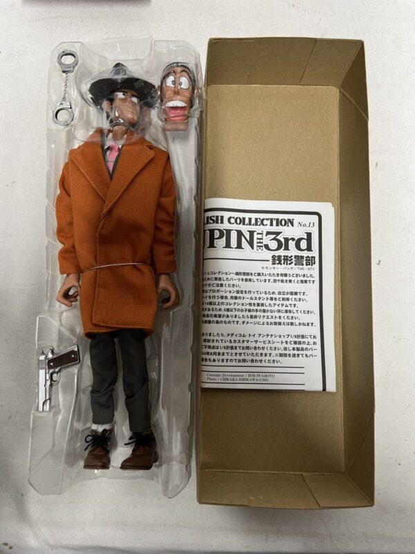 Medicom toy Doll serie lupin the third - Inspector Zenigata - Stylish Collection - immagine 13