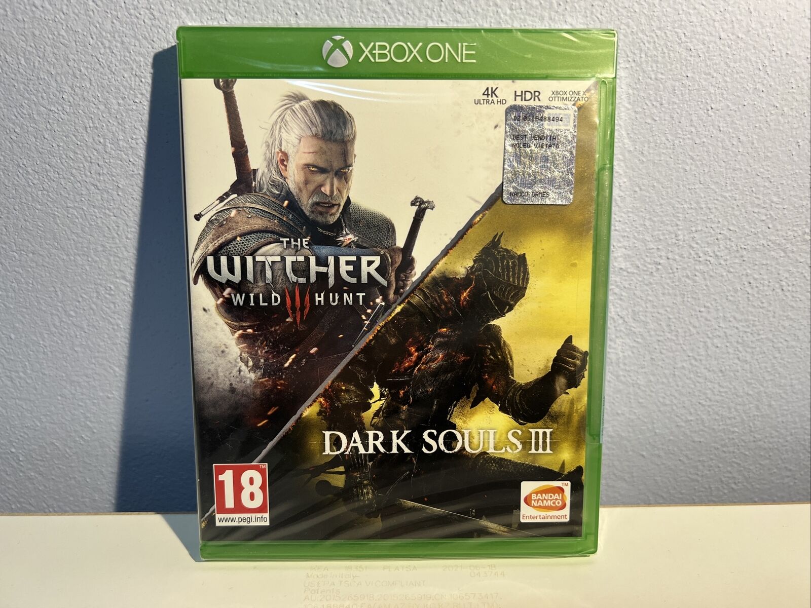 Microsoft-Xbox-One-Videogioco-The-Witcher-III-Dark-Souls-III-Pal-133931615613