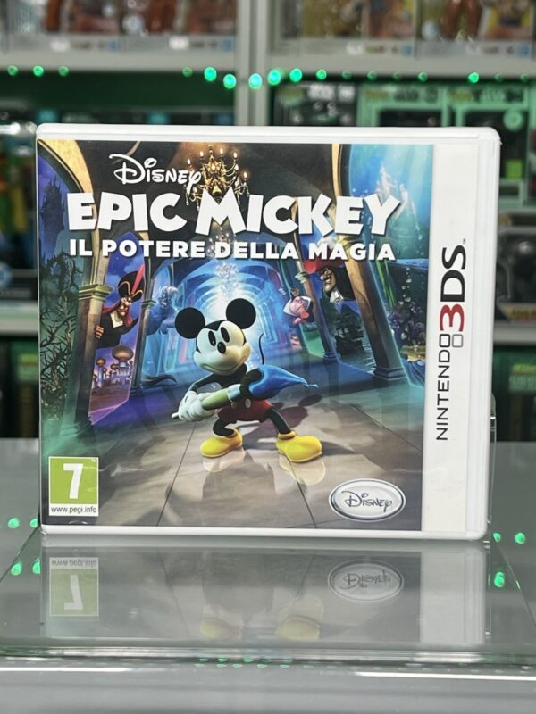 Nintendo 3DS 2DS videogioco - Disney Epic Mickey Il Potere Della Magia - immagine 3
