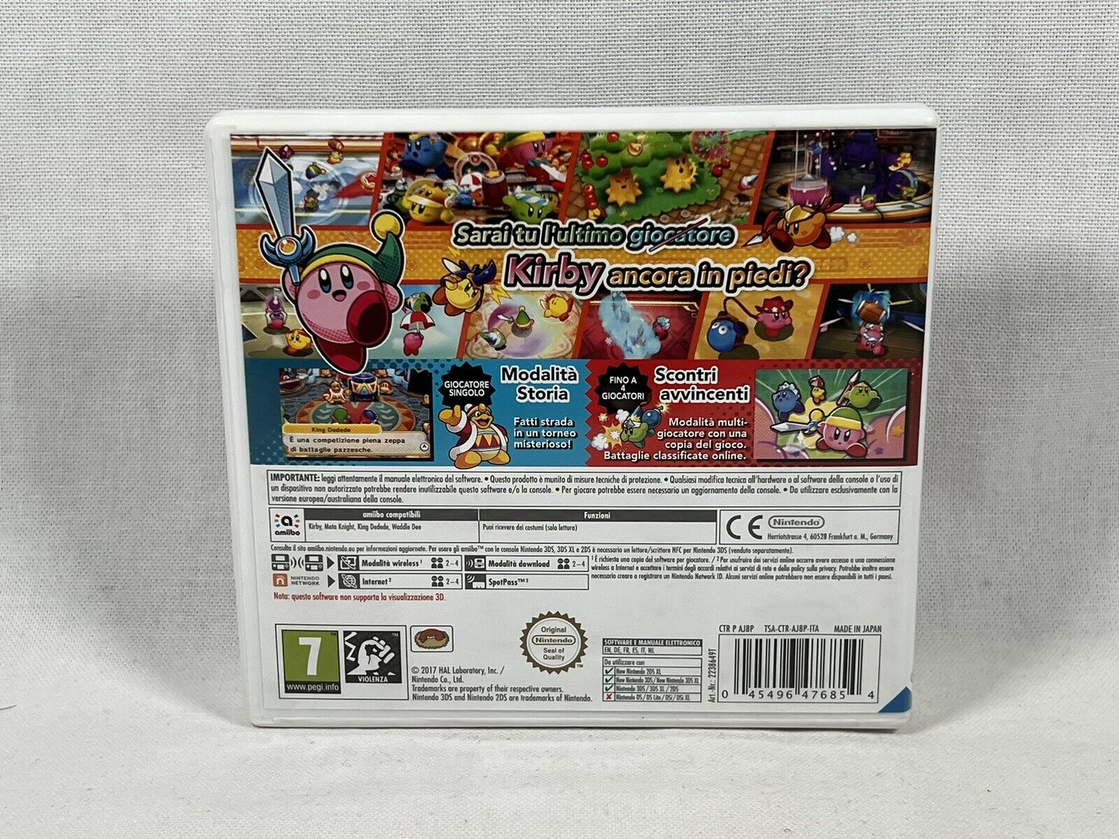 Nintendo 3DS 2DS videogioco Kirby Battle Royale - immagine 5