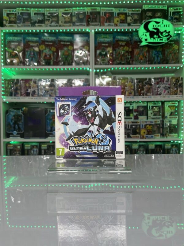 Nintendo 3DS 2DS videogioco - PoKemon  UltraLuna Edizione Limitata steel book