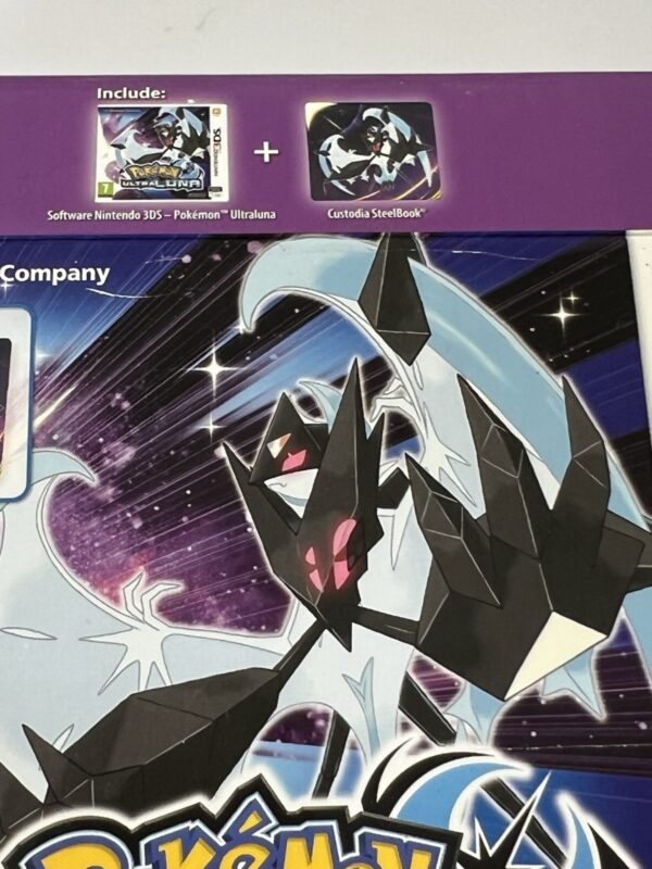 Nintendo 3DS 2DS videogioco - PoKemon  UltraLuna Edizione Limitata steel book - immagine 8