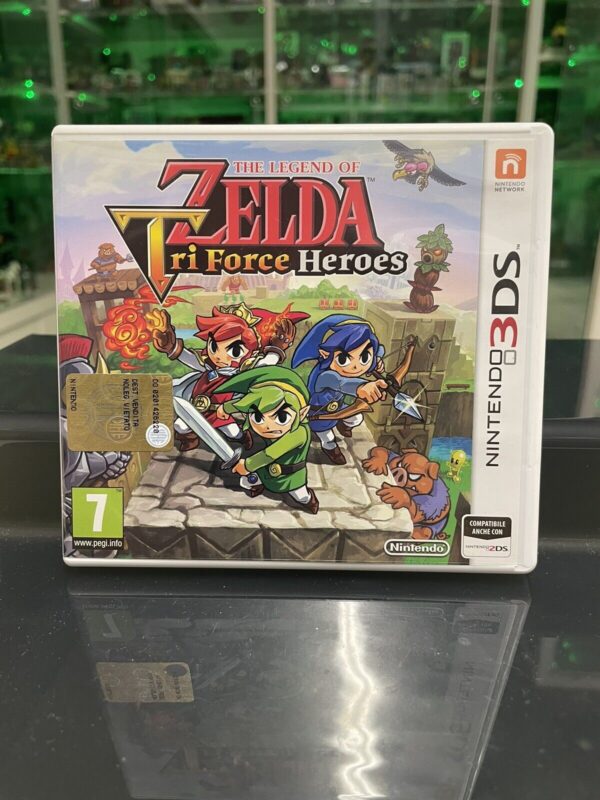 Nintendo 3DS The Legend of Zelda Tri Force Heroes PAL ita