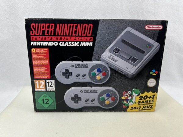 Nintendo Classic Mini: Super Entertainment System e 2 Controller - Grigio... - immagine 3