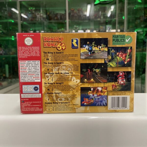 Nintendo - DONKEY KONG 64  - Nintendo 64 N64 - PAL Euro - immagine 7