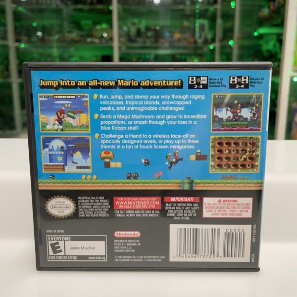Nintendo DS - SUPER MARIO BROS. - NTR-A2DE-USA - immagine 3